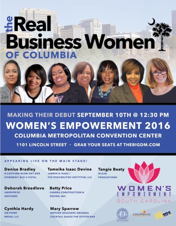 Real Business Women of Columbia, SC at the 2016 Women's Empowerment ...